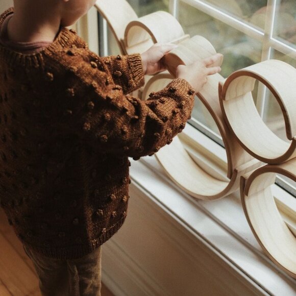 NWT Kinderfeets Wooden Natural Arch - Picture 2 of 4